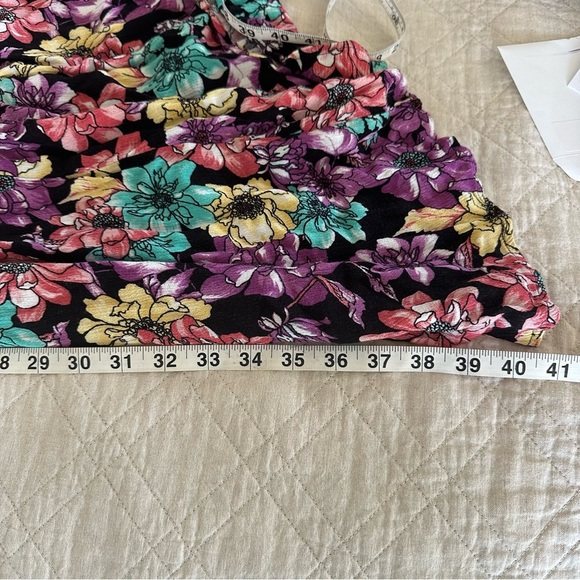 Lulu’s Dynah Black Floral Print Sleeveless Maxi Dress Small - Picture 15 of 17